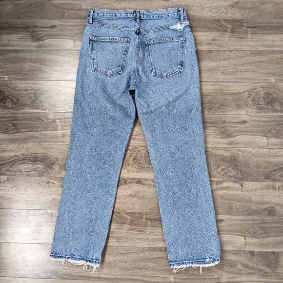 Agolde Ripley Mid Rise Straight Size 27 - Picture 12 of 13